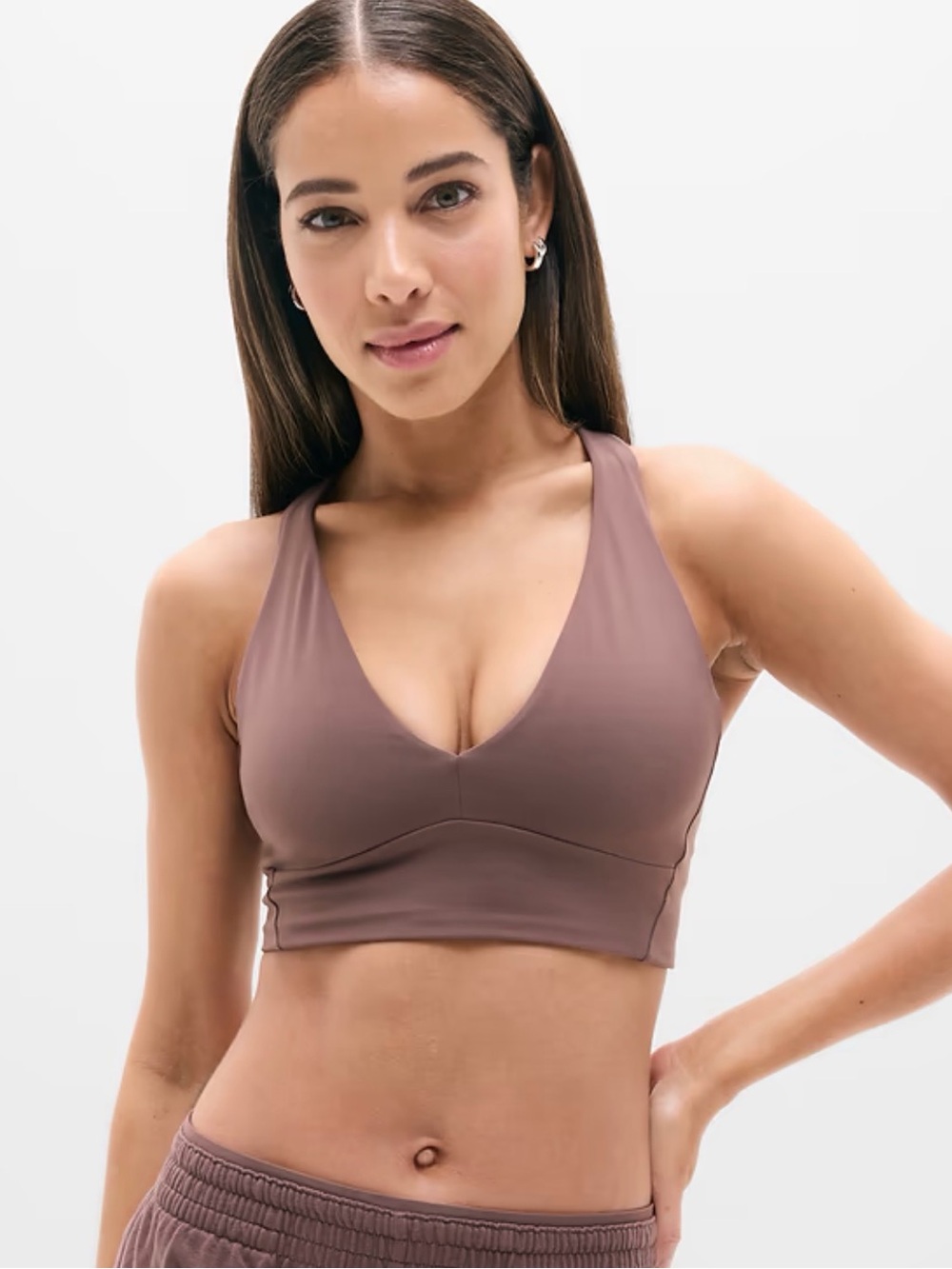Athleta Transcend Longline Bra A-C